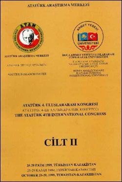 Dördüncü Uluslararası Atatürk Kongresi Cilt 2, 2000