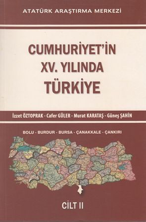 Cumhuriyet'in XV. Yılında Türkiye Cilt II, 2014