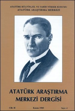 Atatürk Araştırma Merkezi Dergisi, Kasım 1985 , Sayı: 4, 1986